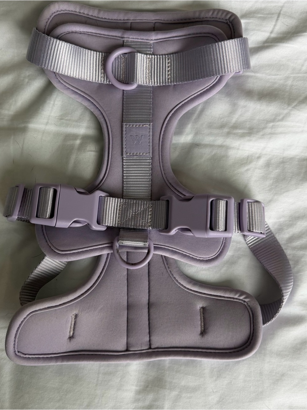 Wild One Lavender Padded Dog Harness with Quick-Release Buckles